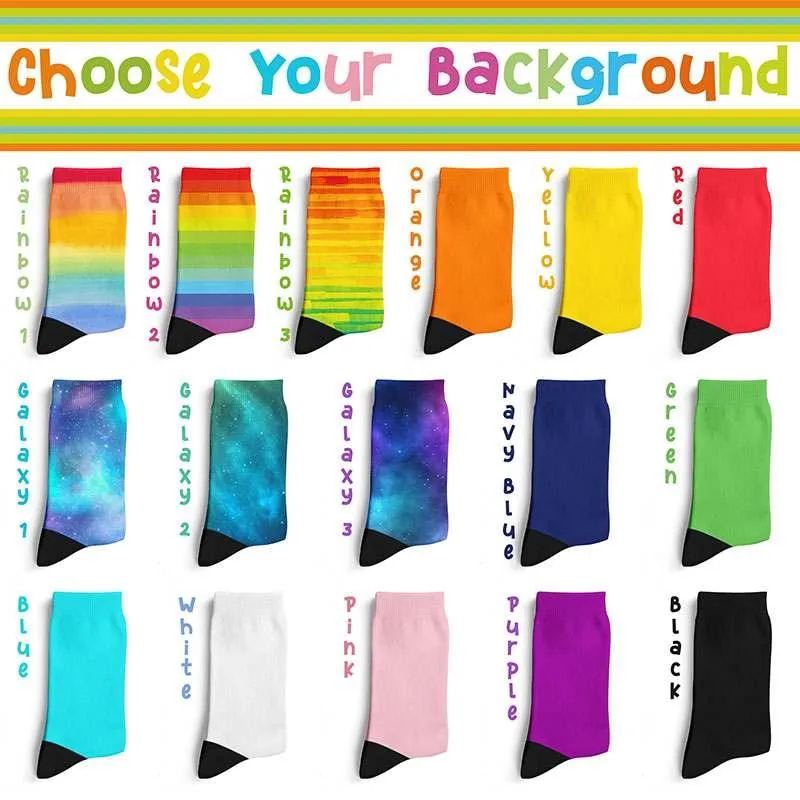 Custom Photo Face Socks