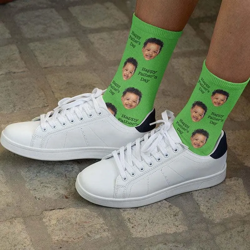 Custom Photo Face Socks
