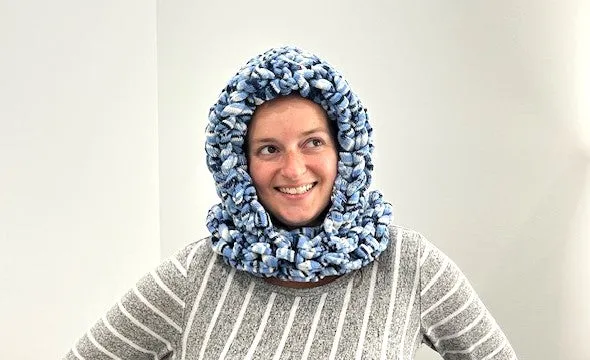 DIY Kit: Snood with Loopy Stitch Yarn