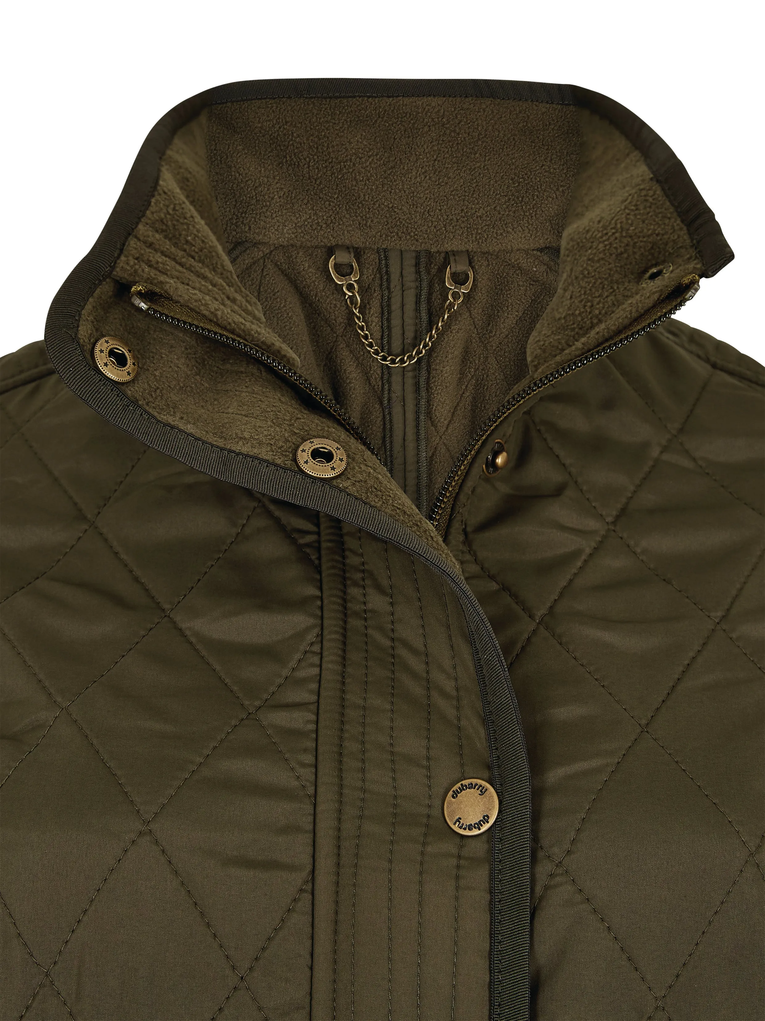 Dubarry Camlodge Ladies Quilted Jacket, olivengrøn