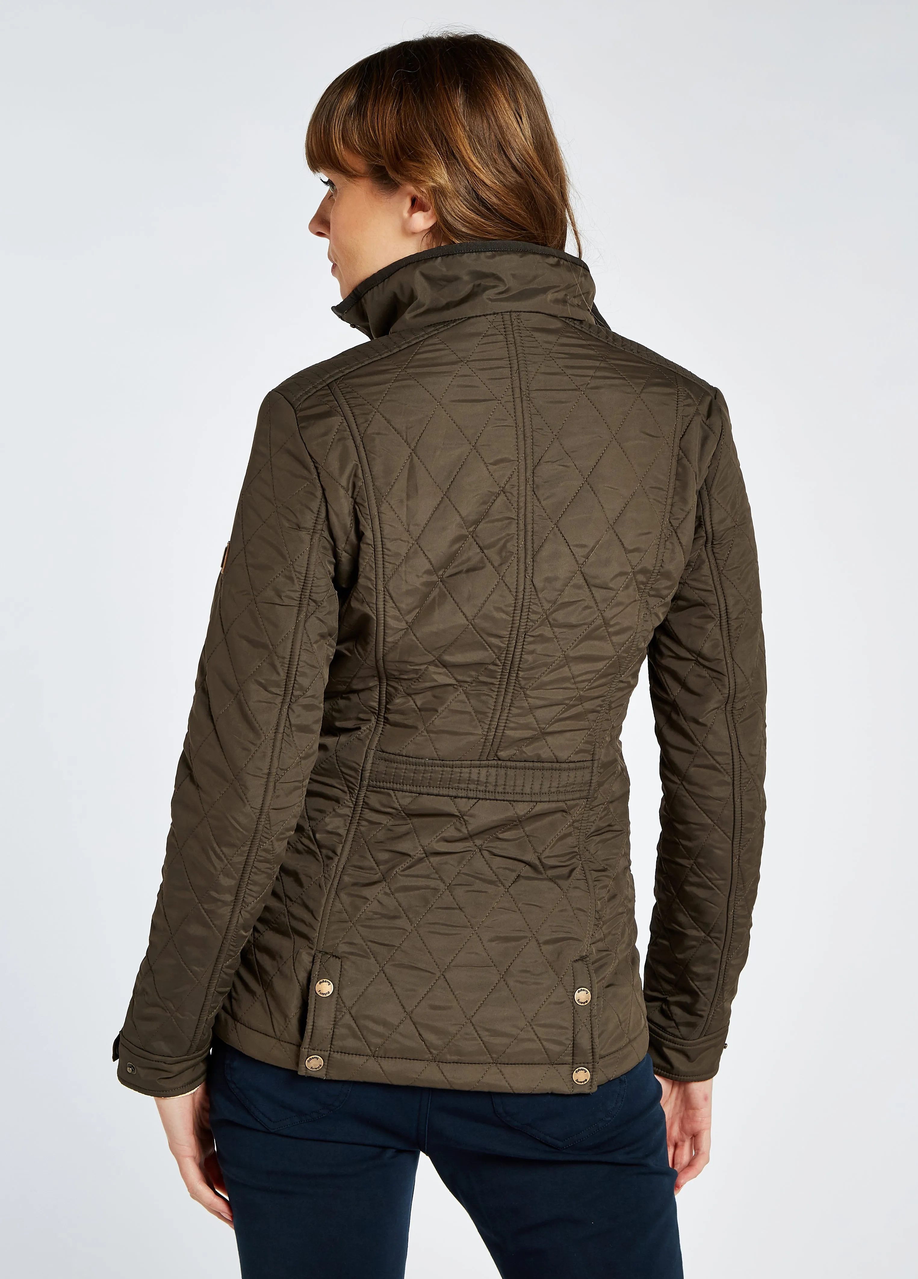 Dubarry Camlodge Ladies Quilted Jacket, olivengrøn