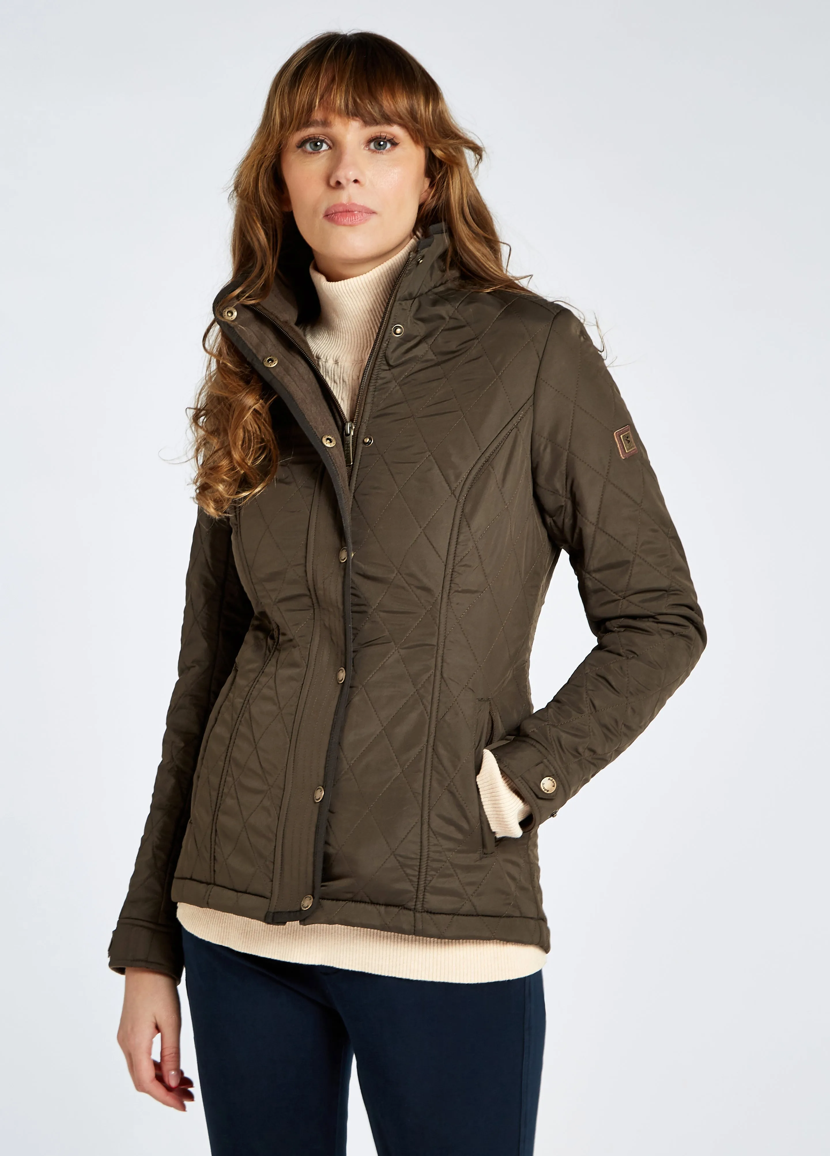 Dubarry Camlodge Ladies Quilted Jacket, olivengrøn