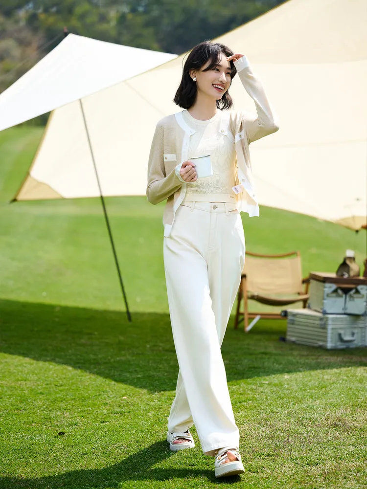 EP YAYING Fragrant Breeze Knit Sweater