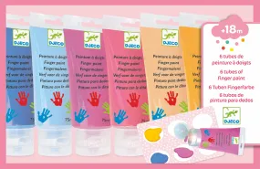 Finger Paint Tubes - Sweet Colors