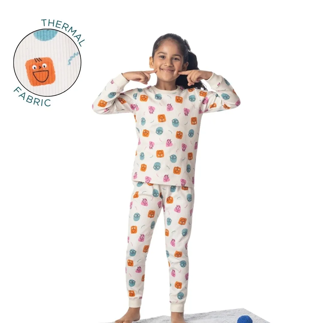Fluffies Winter Co-ord Set for Girls