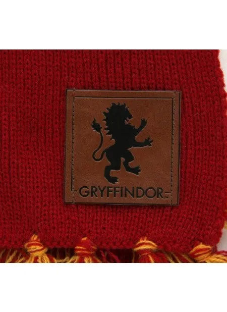 Gryffindor Patch Striped Scarf