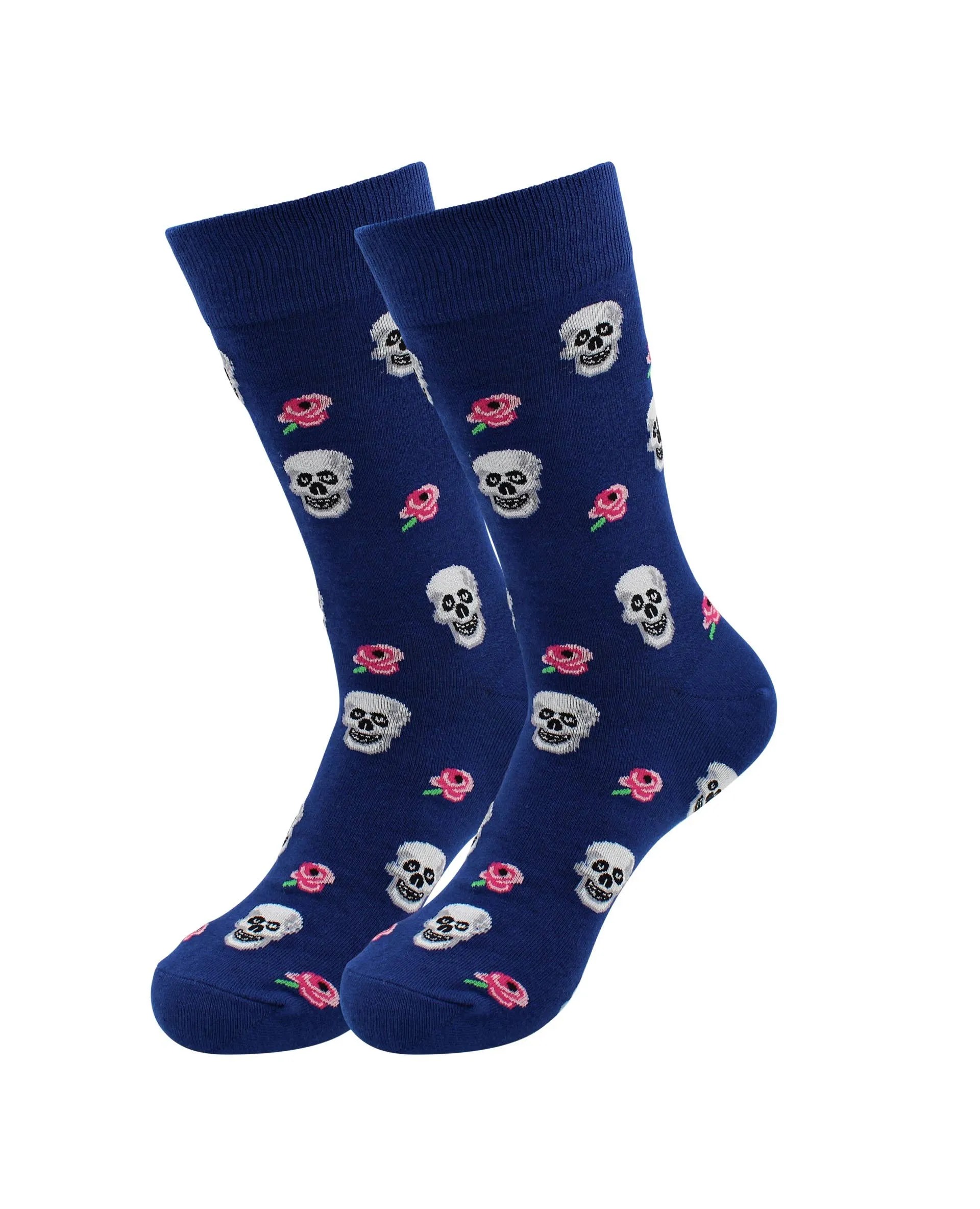 Halloween / Horror Funny Skull Socks - Dancing Skeleton