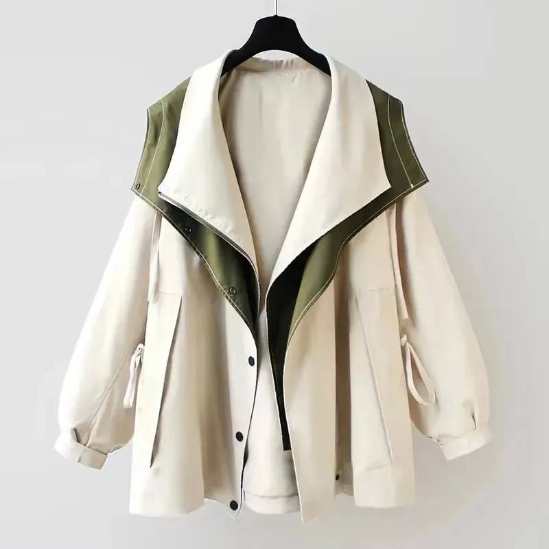 Ivyshape | Chic Water-Repellent Trench Coat