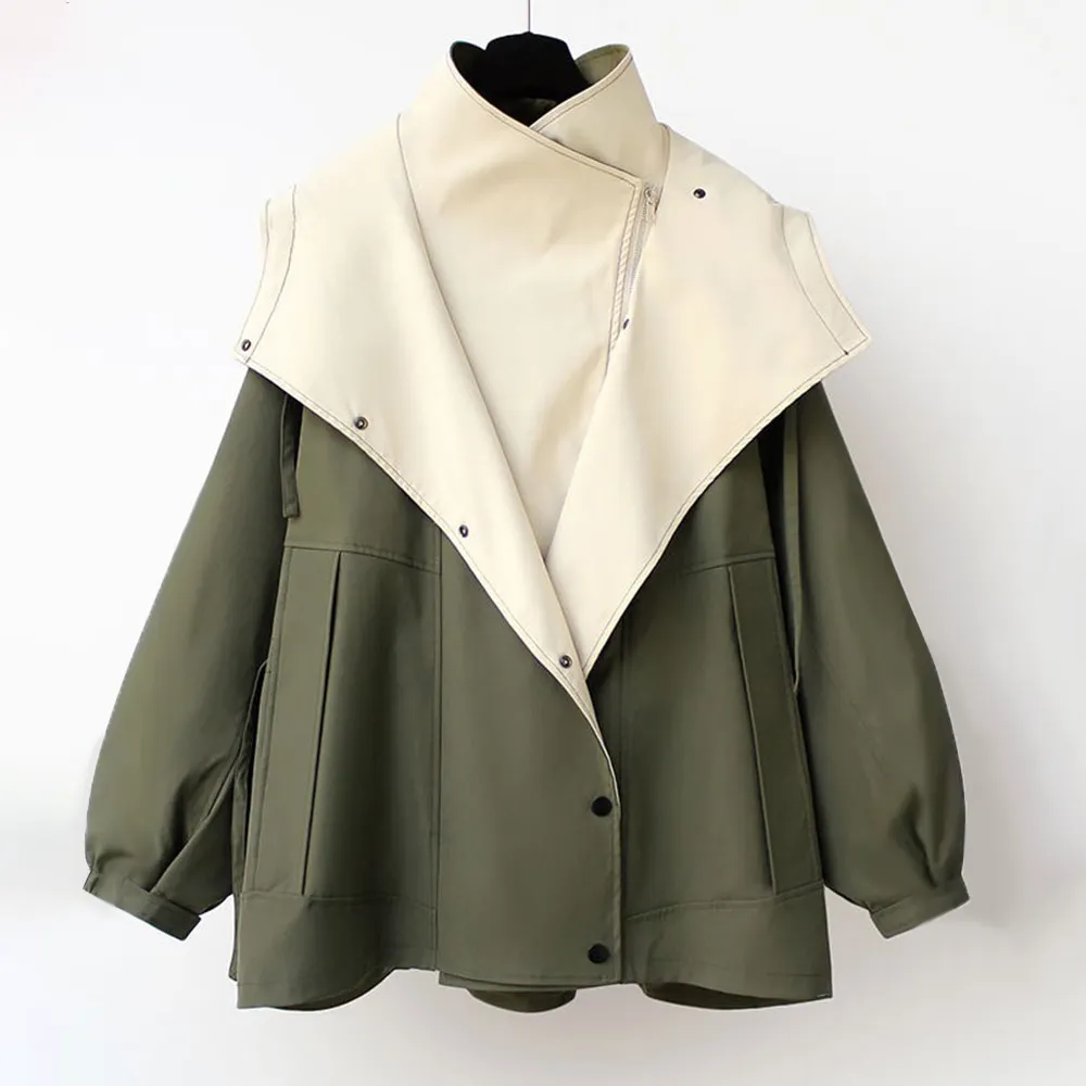 Ivyshape | Chic Water-Repellent Trench Coat