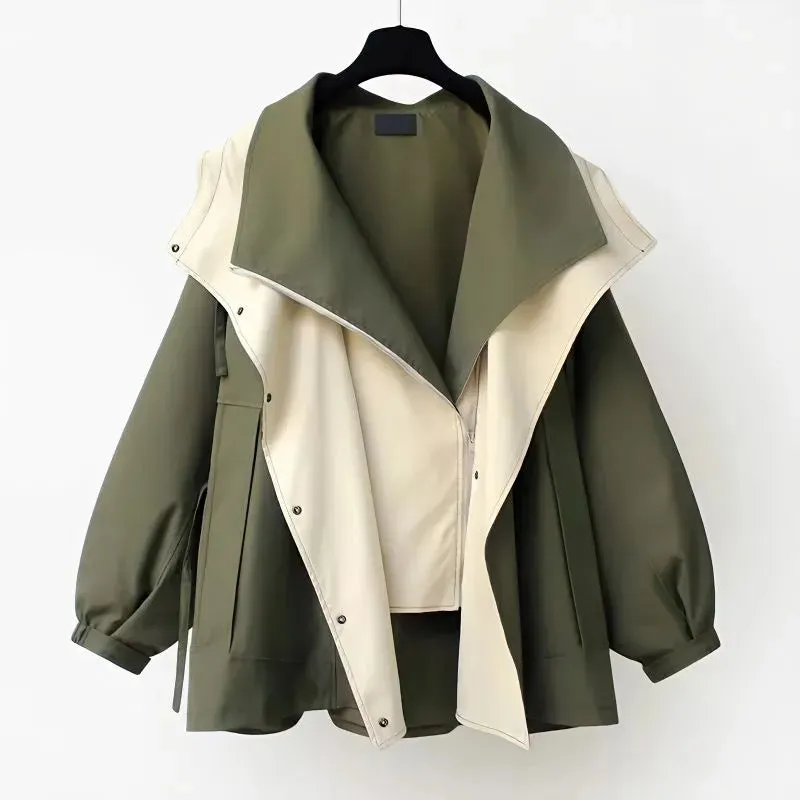 Ivyshape | Chic Water-Repellent Trench Coat