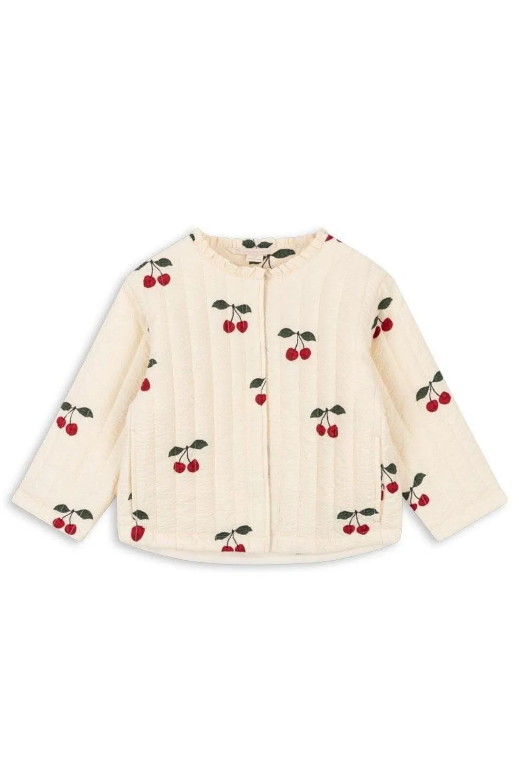 Konges Sløjd - Lunella Quilted Jacket Gots - Ma Grande Cerise