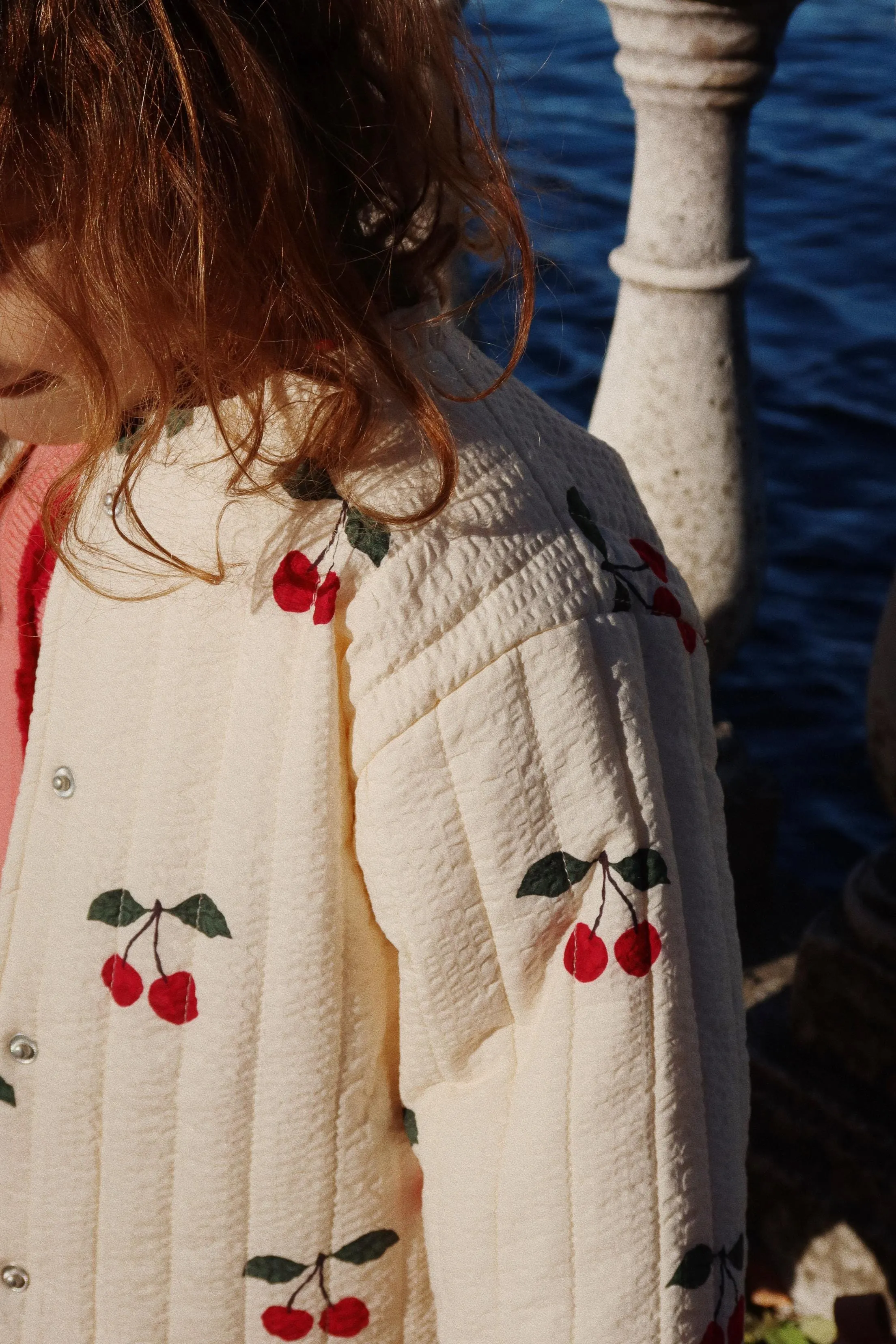 Konges Sløjd - Lunella Quilted Jacket Gots - Ma Grande Cerise