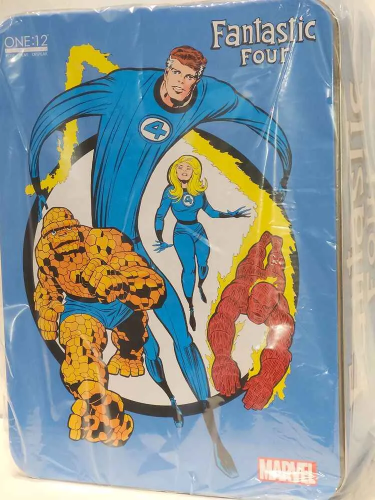 Marvel One-12 Collective Fantastic Four 4-Pack Deluxe Steel Boxed Set 6 Inch Action Figure
