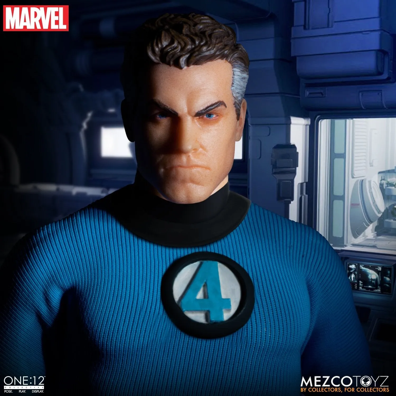 MEZCO One:12 Collective - Fantastic Four Deluxe Steel Boxed Set (4 Pack)