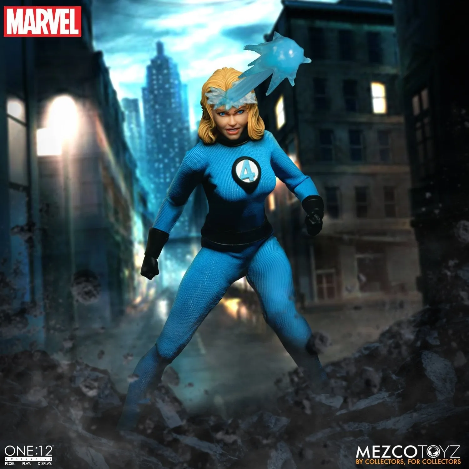 MEZCO One:12 Collective - Fantastic Four Deluxe Steel Boxed Set (4 Pack)