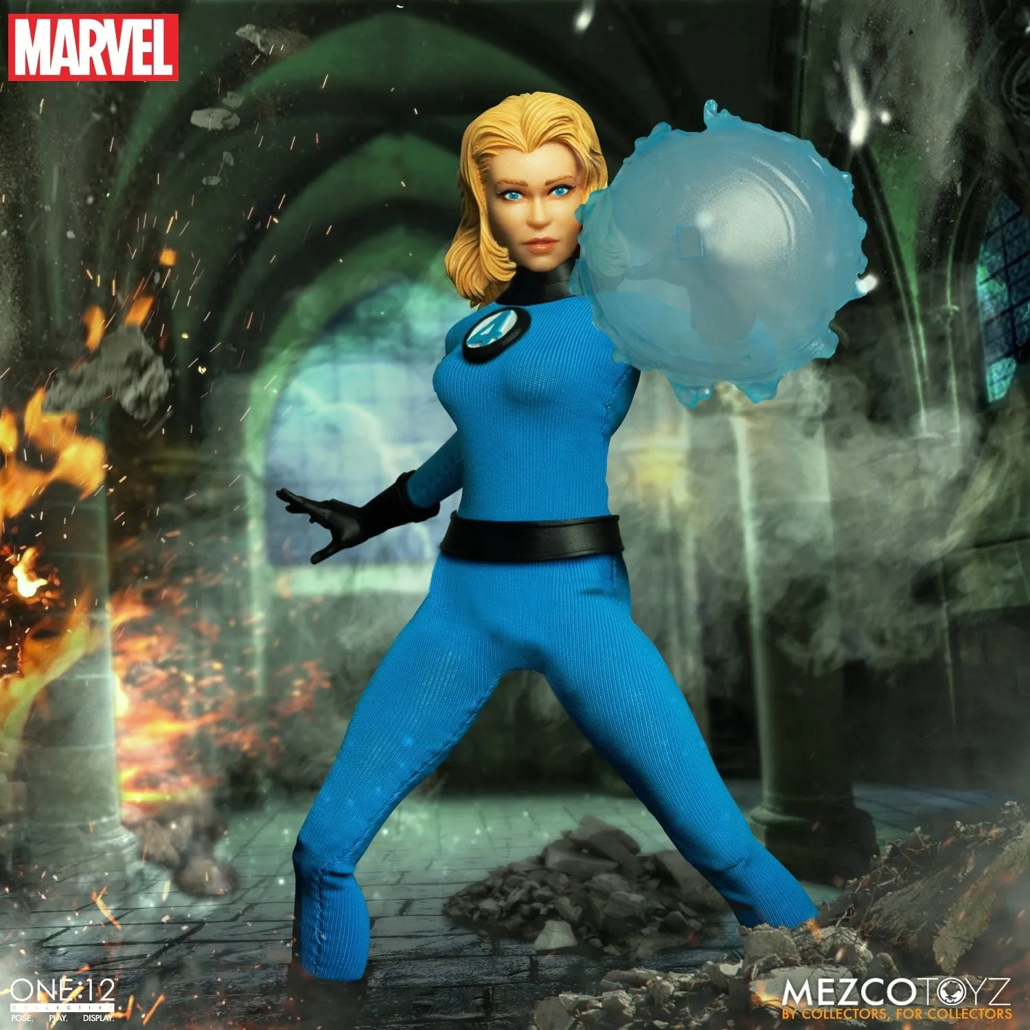 MEZCO One:12 Collective - Fantastic Four Deluxe Steel Boxed Set (4 Pack)