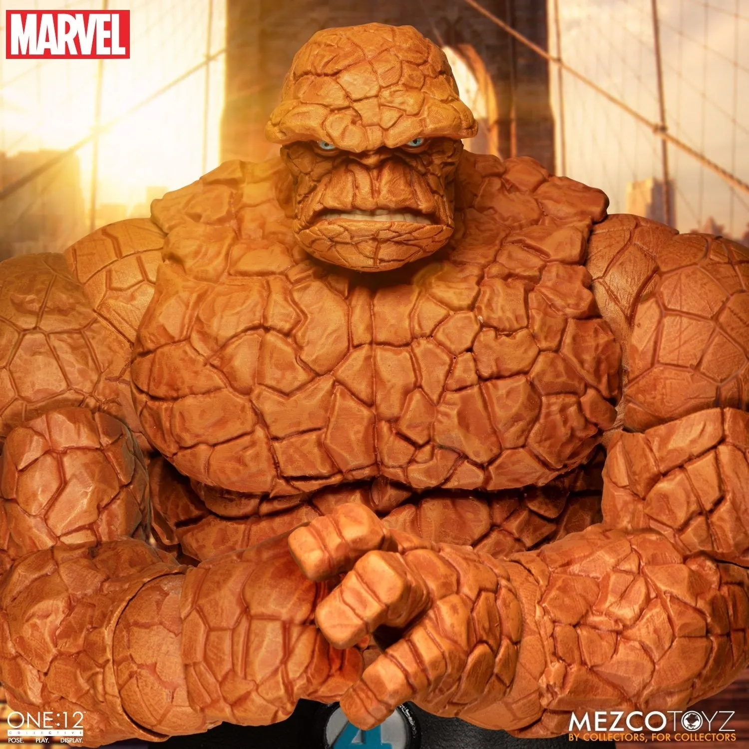 MEZCO One:12 Collective - Fantastic Four Deluxe Steel Boxed Set (4 Pack)