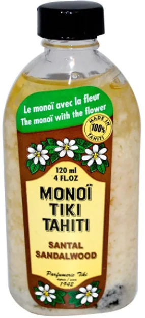 MONOI TIARE - Coconut Oil, Sandalwood - 4 fl. oz. (120 ml)