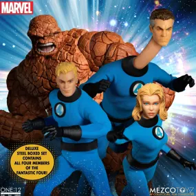 ONE-12 COLLECTIVE MARVEL FANTASTIC FOUR DLX STEEL BOX AF SET