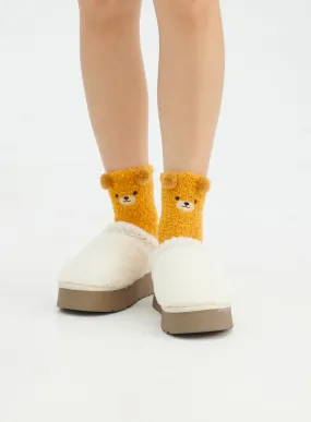 Plush Bear Socks IN316