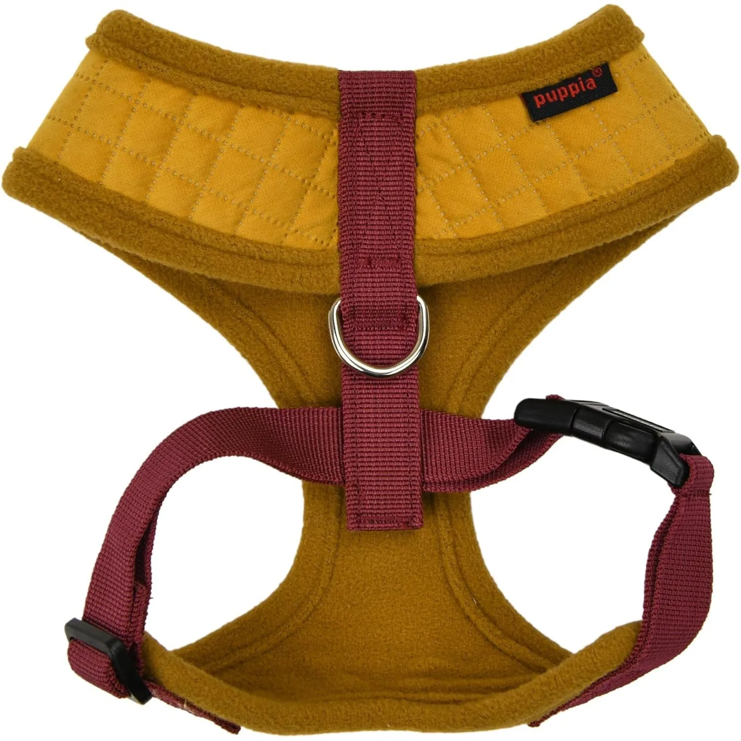 Puppia | Irvin Quilted Dog Harness (A) - Mustard