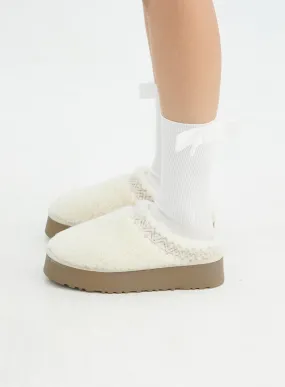 Ribbed Ribbon Socks IN316