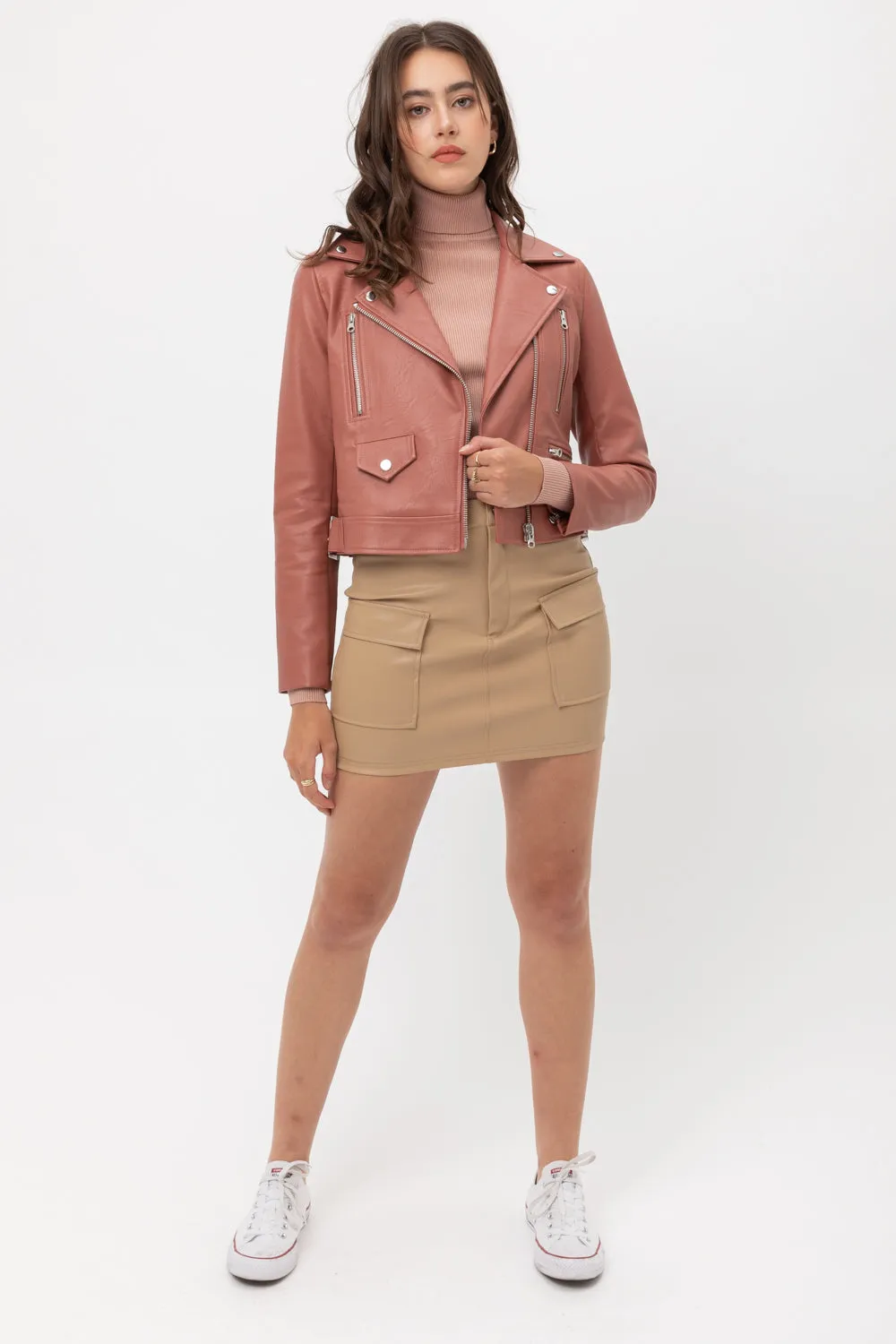 Rose Moto Jacket