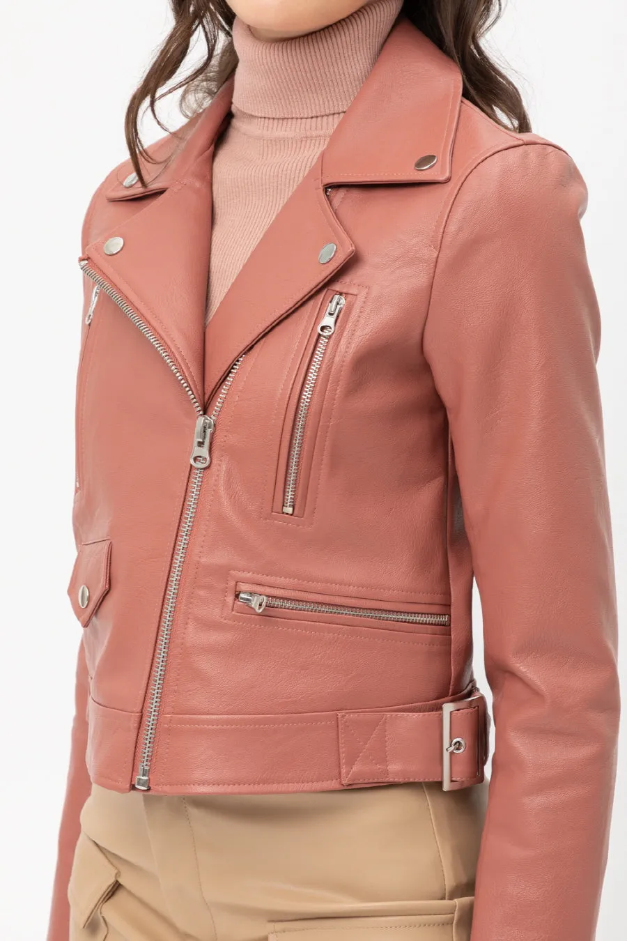 Rose Moto Jacket