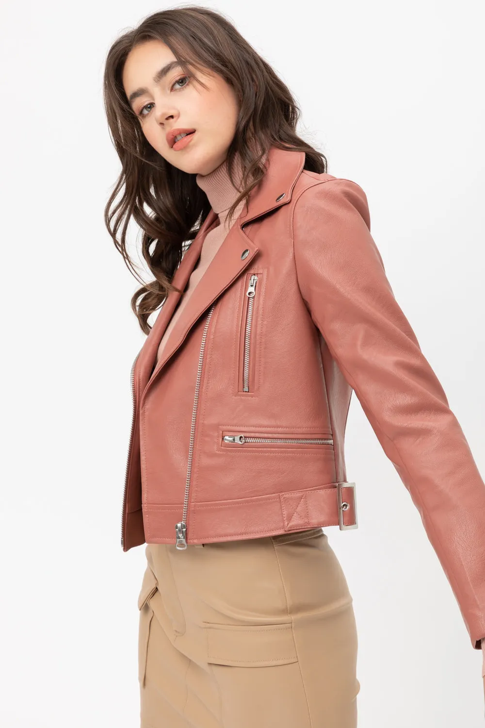 Rose Moto Jacket