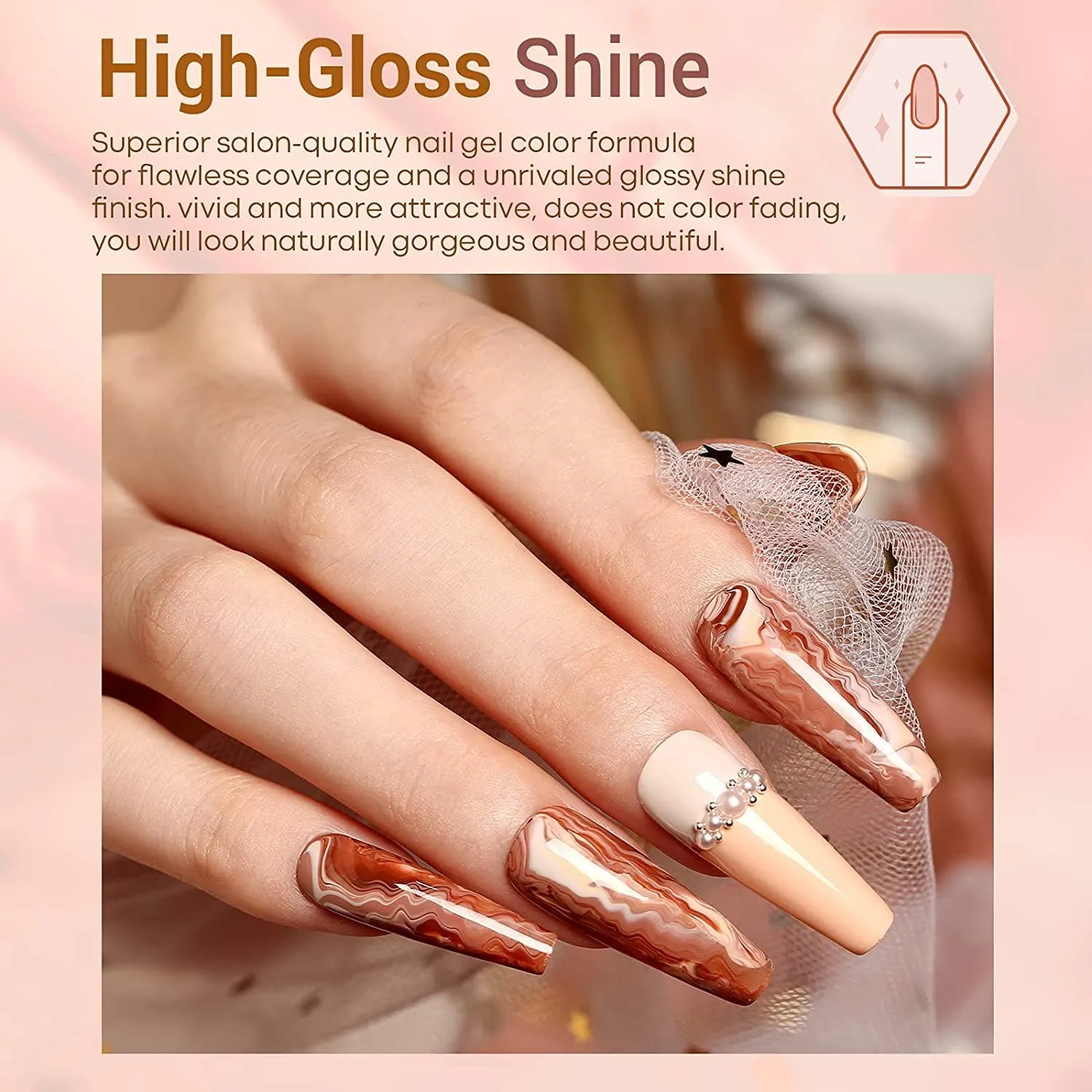 Skin Tones- 6Pcs Inspire Gel Set 7ml【US/EU/AU ONLY】
