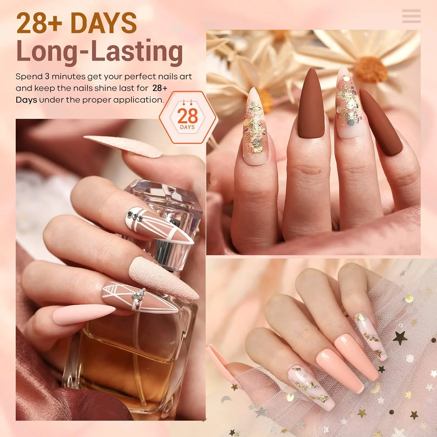 Skin Tones- 6Pcs Inspire Gel Set 7ml【US/EU/AU ONLY】