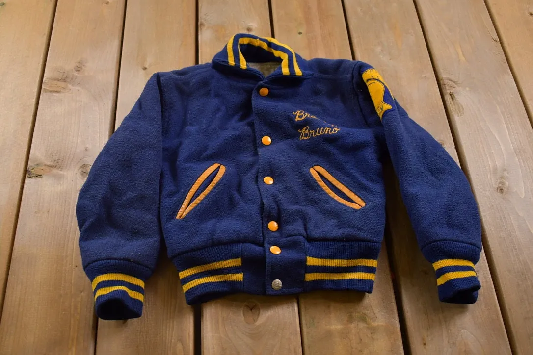 Vintage 1990s Norwin Knights Youth Size Varsity Jacket